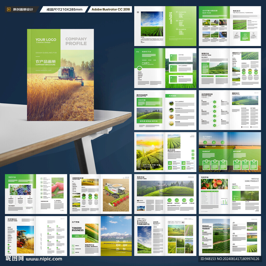 农业宣传册
