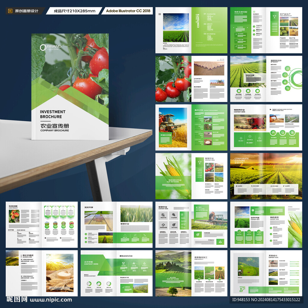 农业科技画册