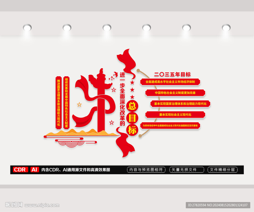 进一步全面深化改革总目标