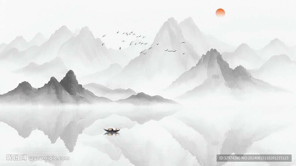 现代客厅背景墙装饰画