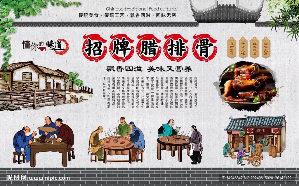 腊排骨 