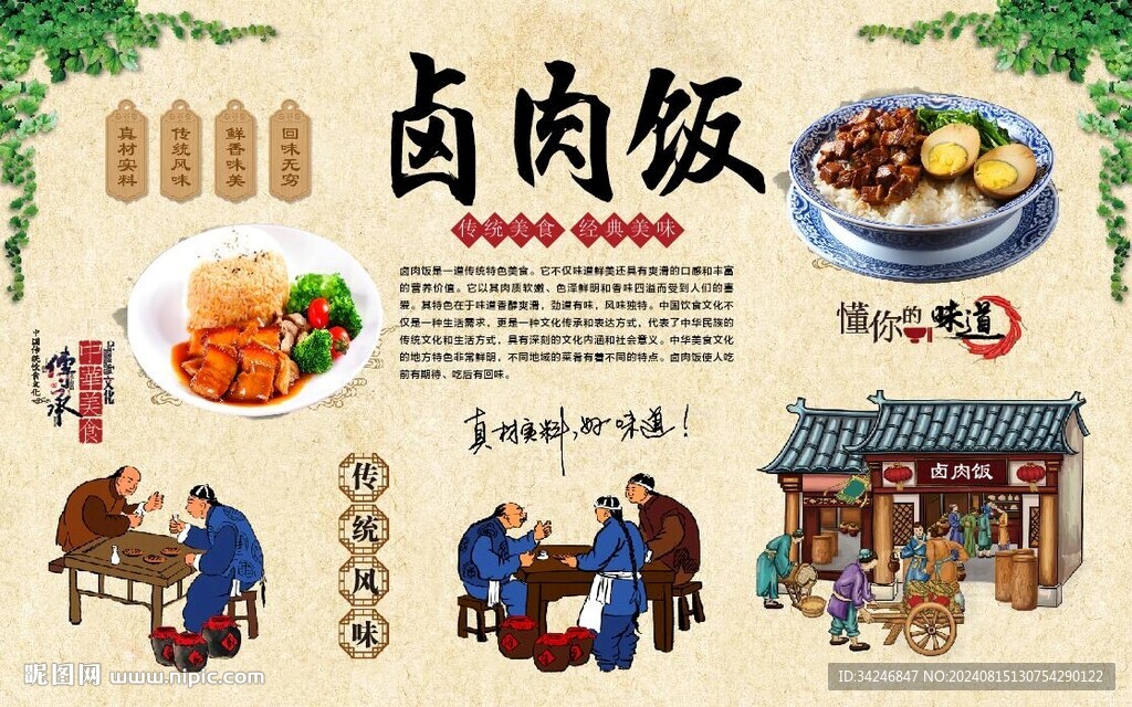 卤肉饭 