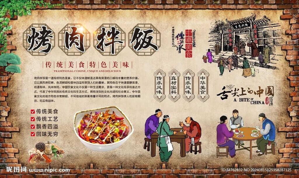 烤肉拌饭 