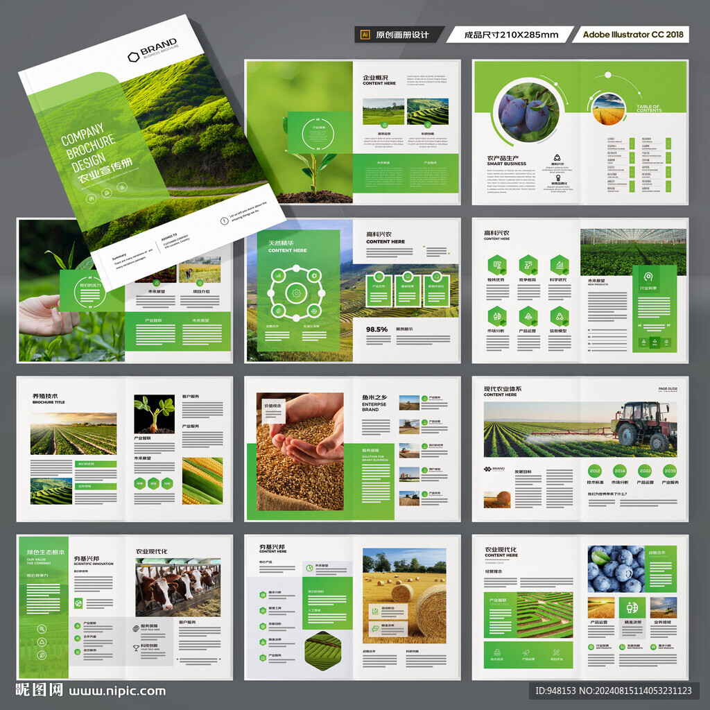 农产品画册