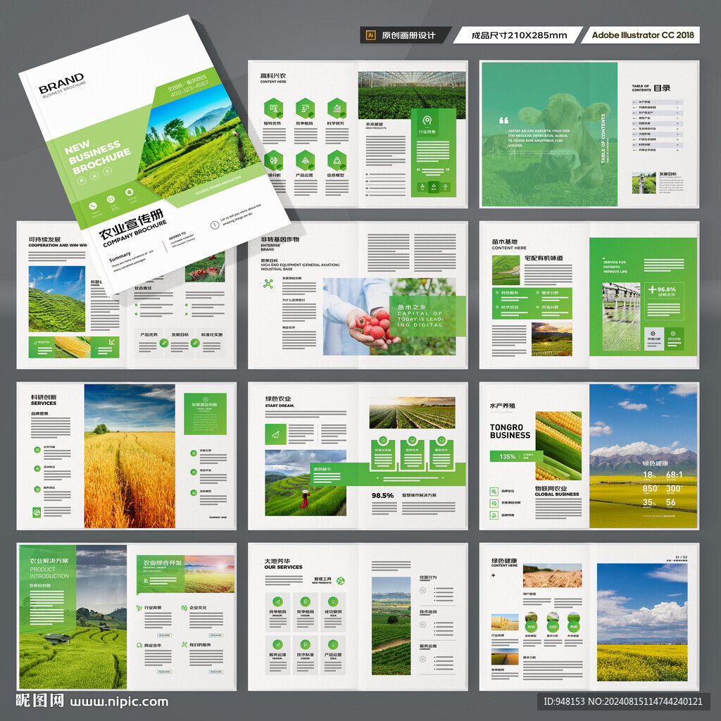 农业科技画册