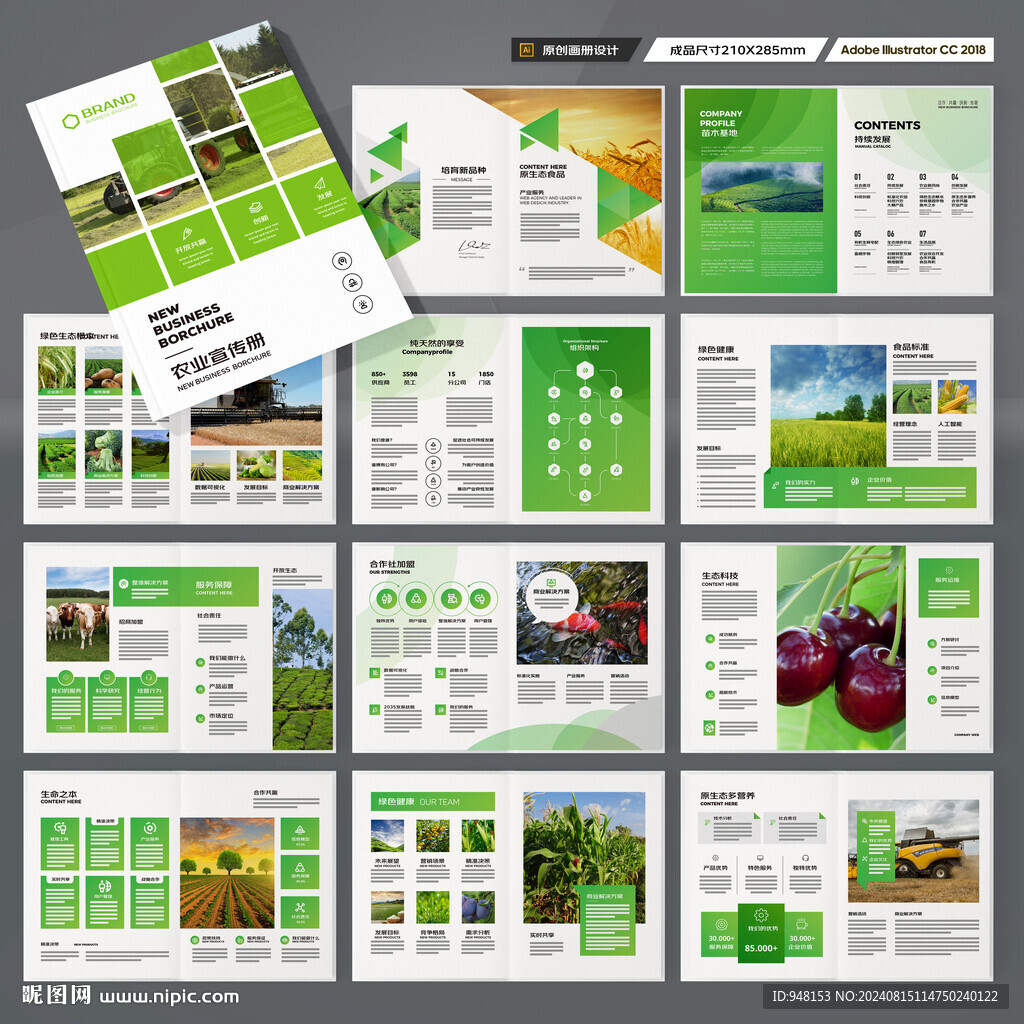 绿色农业画册