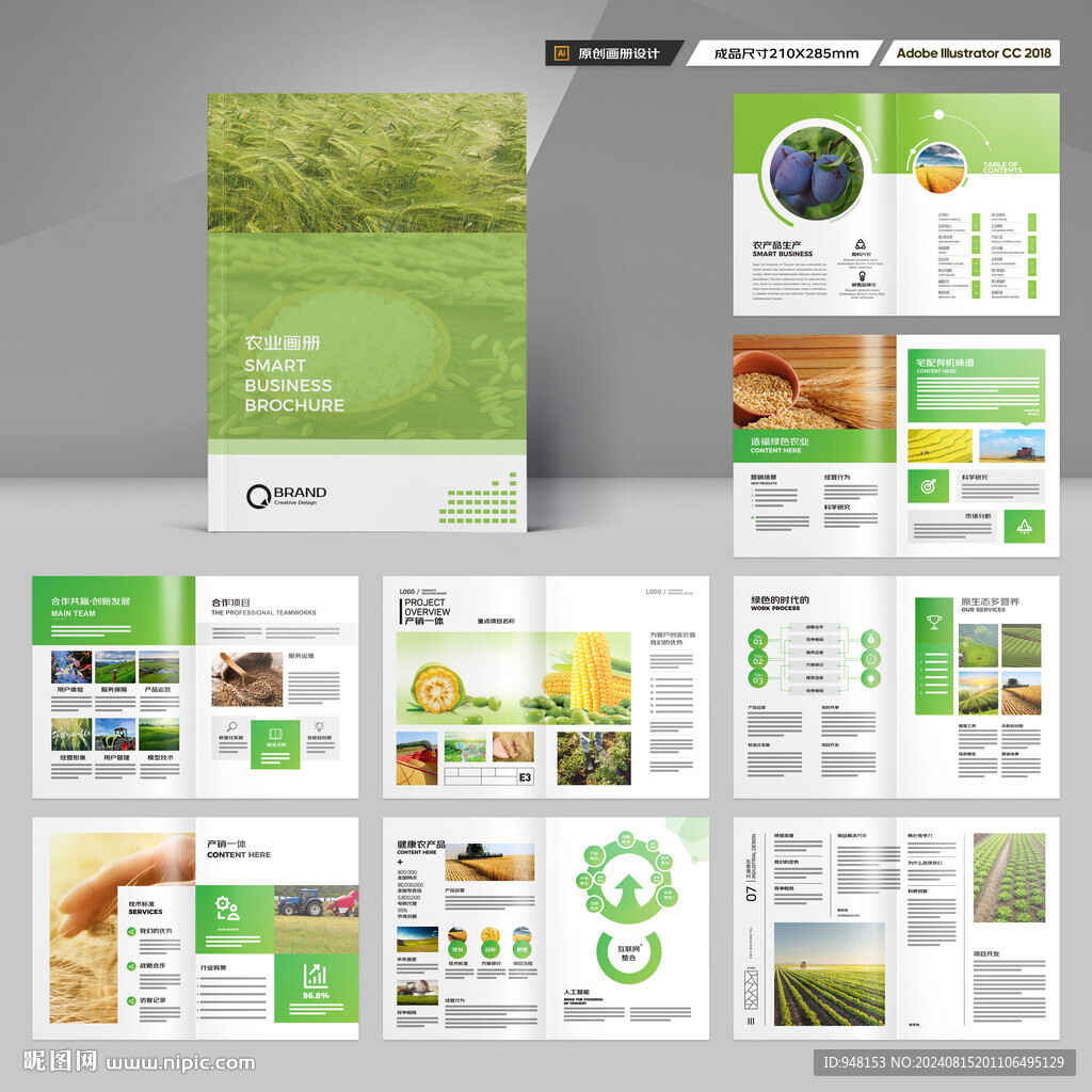 农产品宣传册