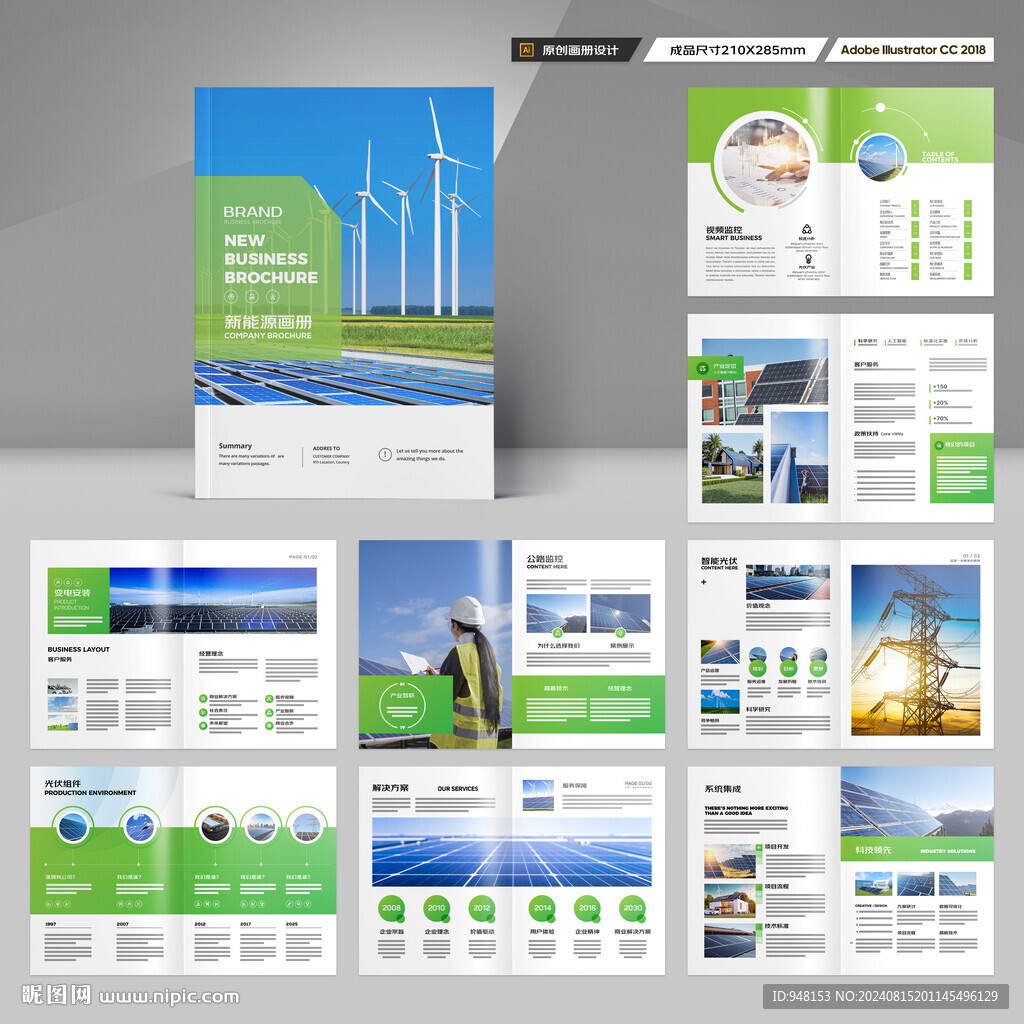 新能源宣传册