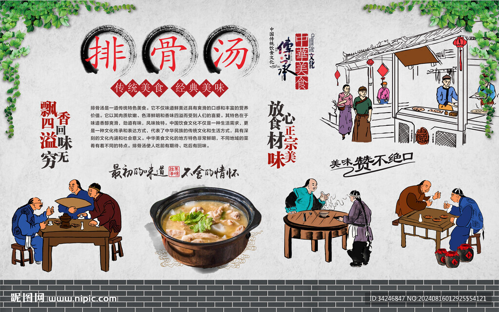 排骨汤 