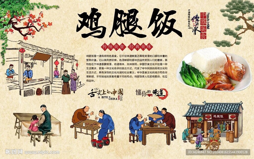 鸡腿饭