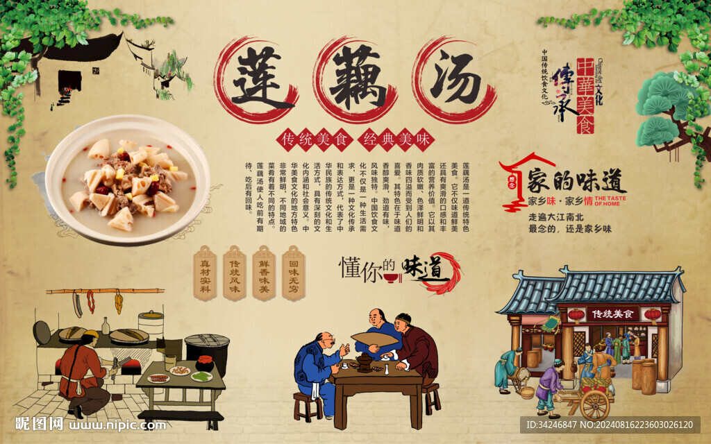 莲藕排骨汤 