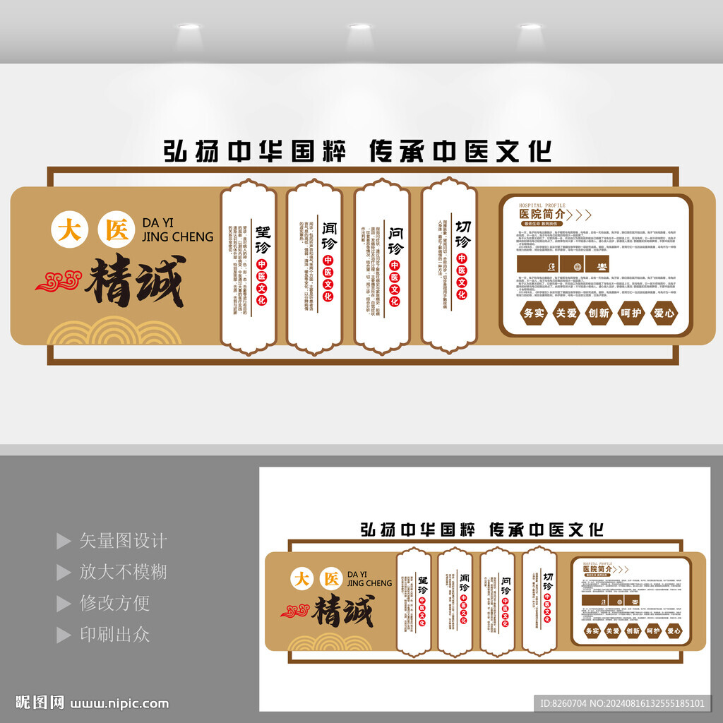 中医院文化墙