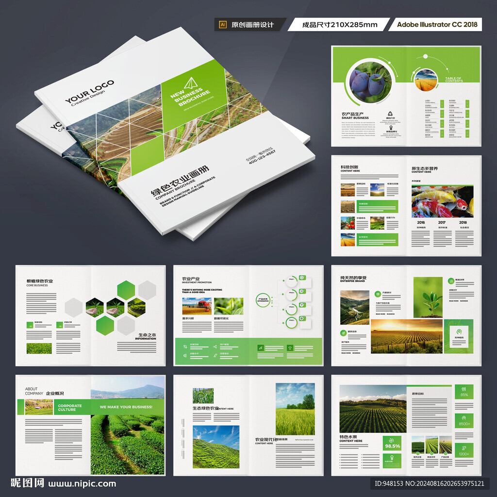 农产品画册