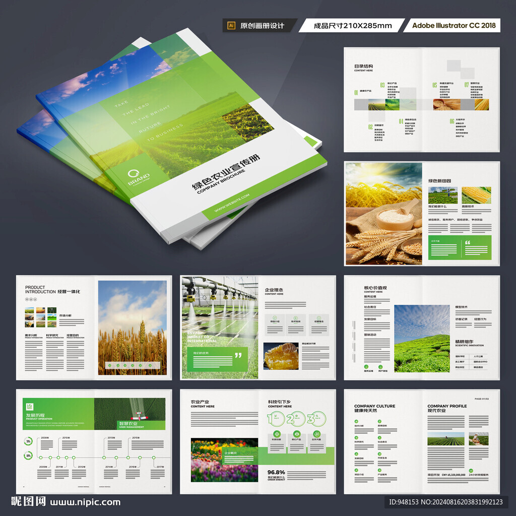 农产品宣传册