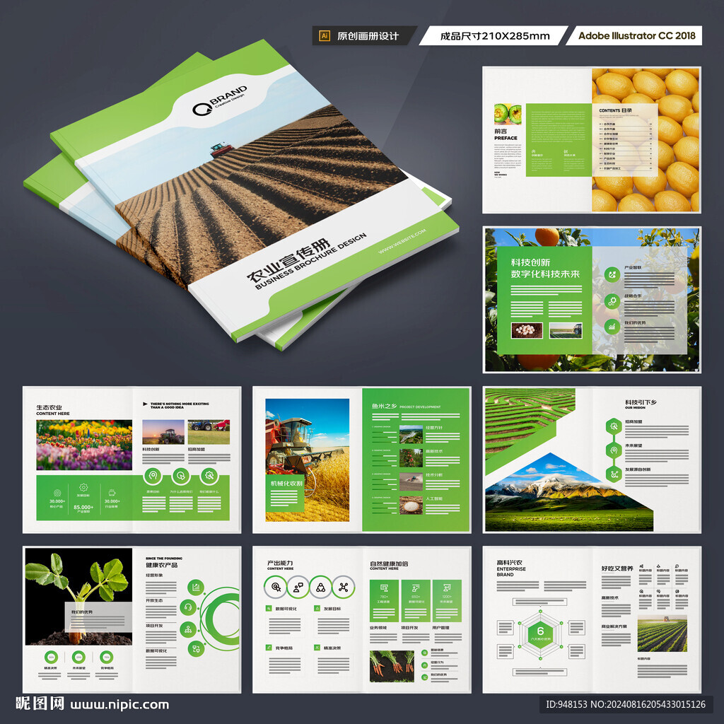 农产品画册