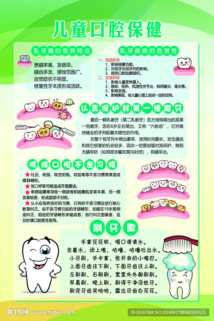 儿童口腔保健