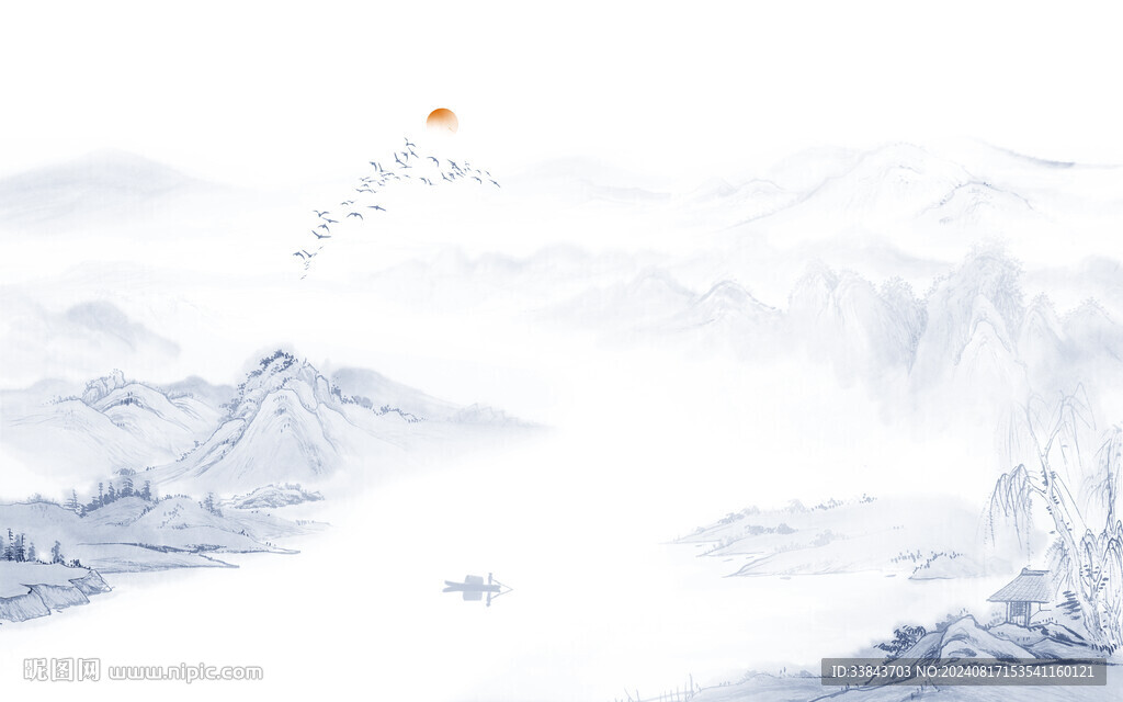 水墨风背景