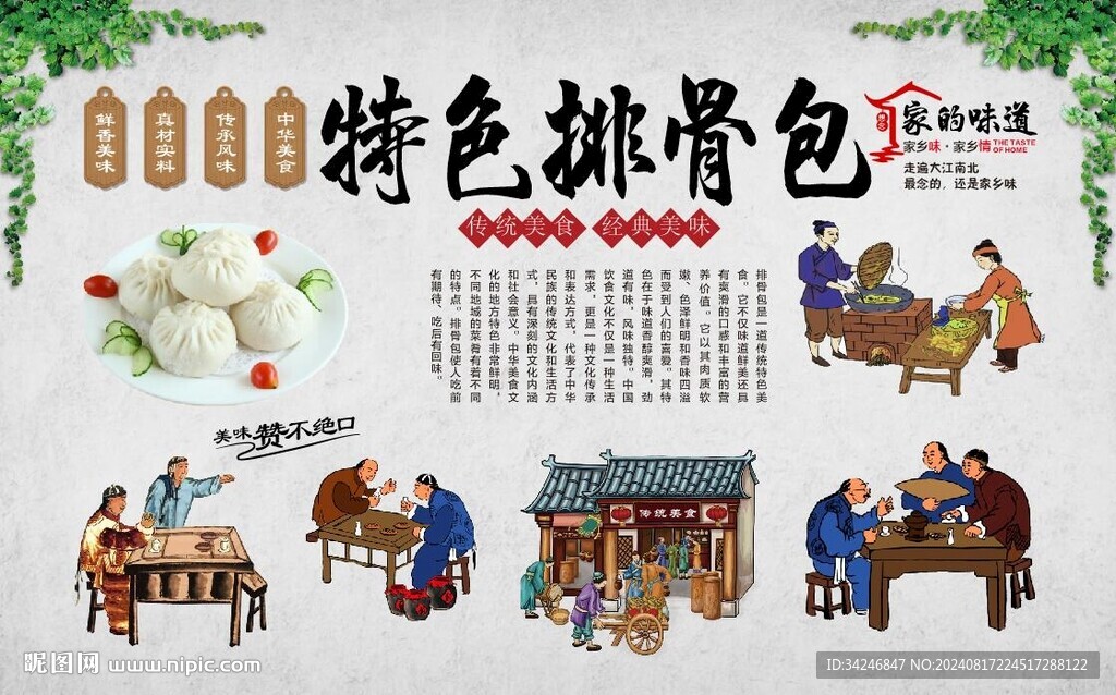 排骨包