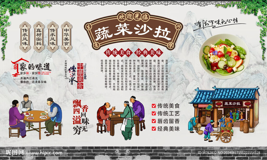 蔬菜沙拉