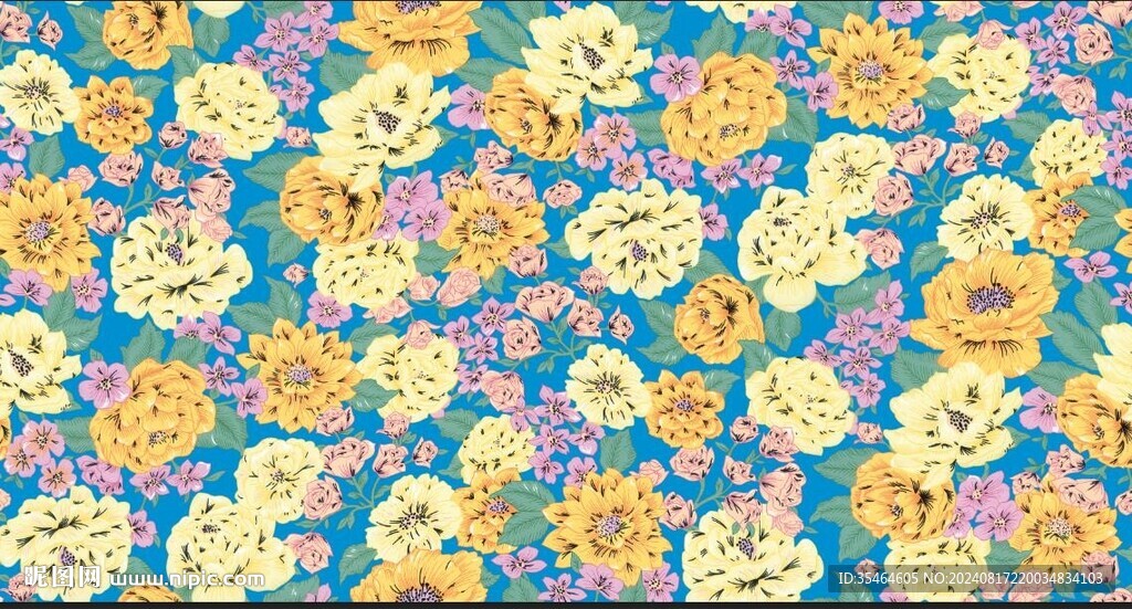 黄花红花