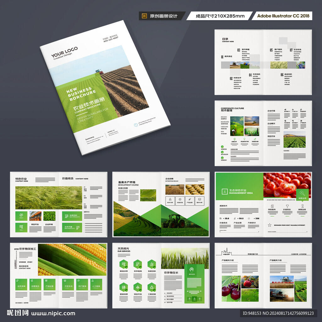 农产品画册
