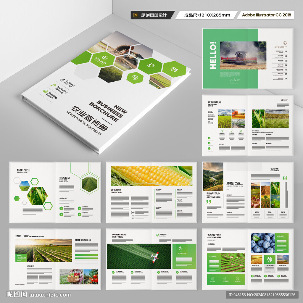 农产品画册