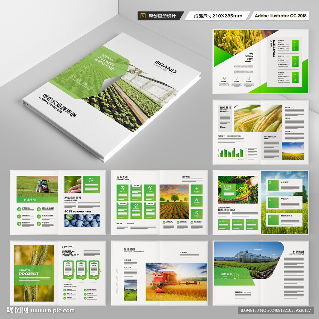 农产品宣传册