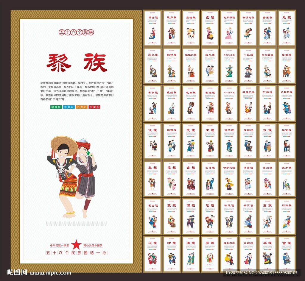 五十六个民族