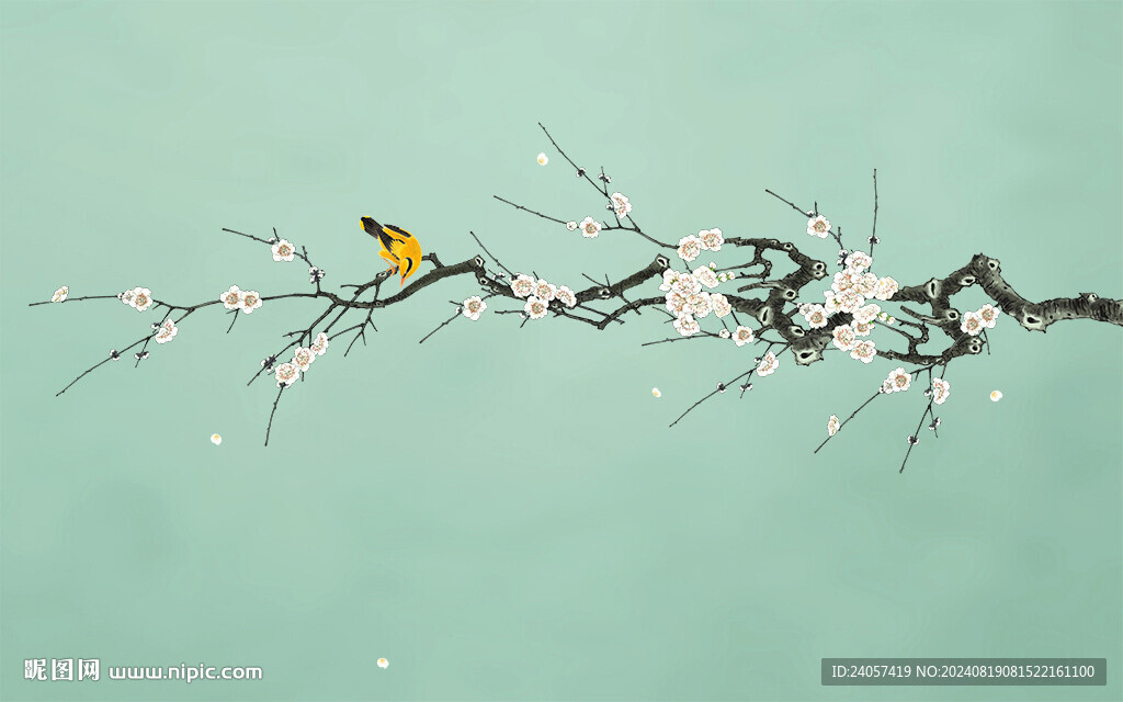 花鸟梅花