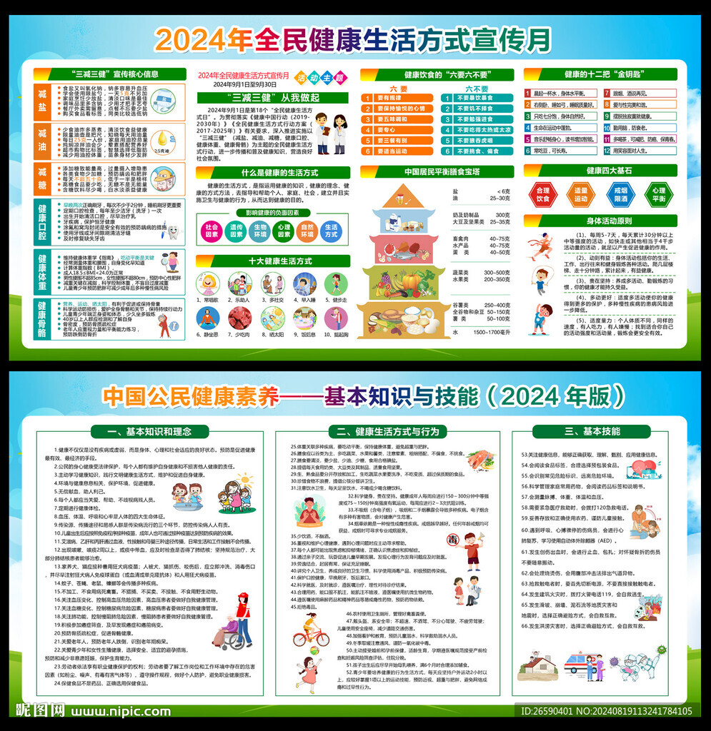 全民健康生活方式宣传月