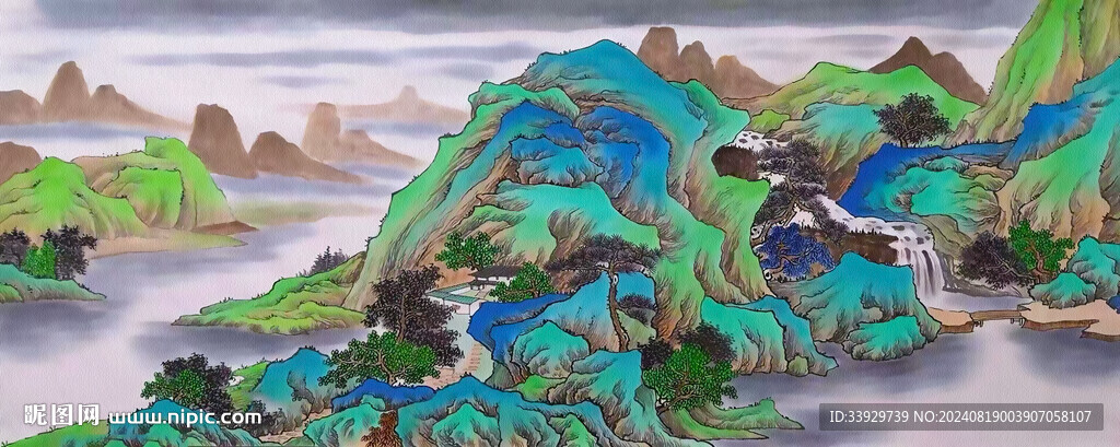 千里江山图