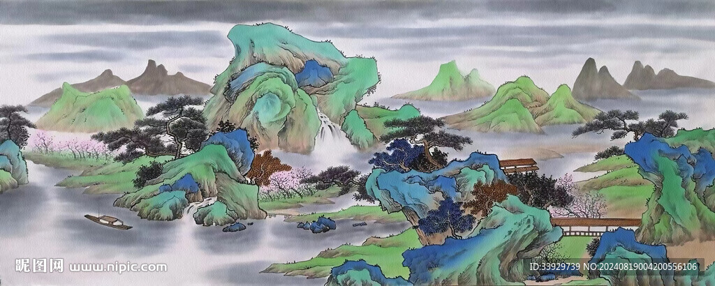 千里江山图