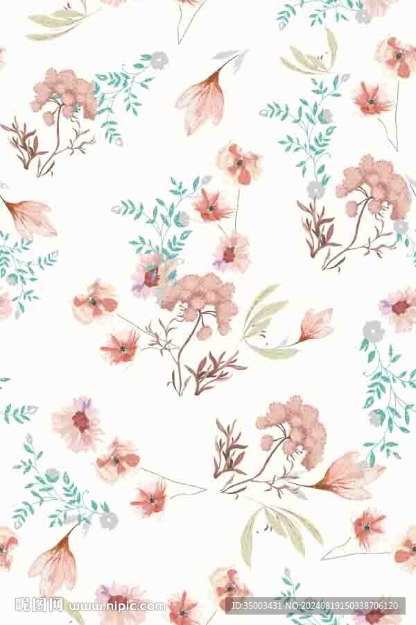 手绘花