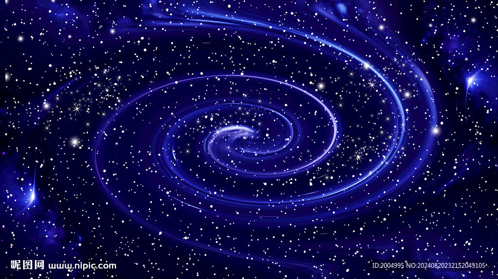 旋涡宇宙星空