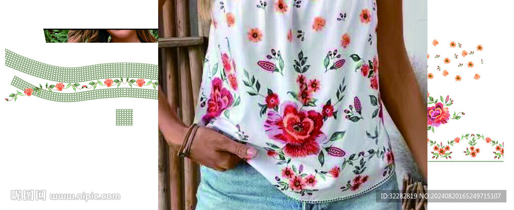 定位花