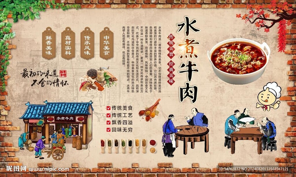 水煮牛肉 