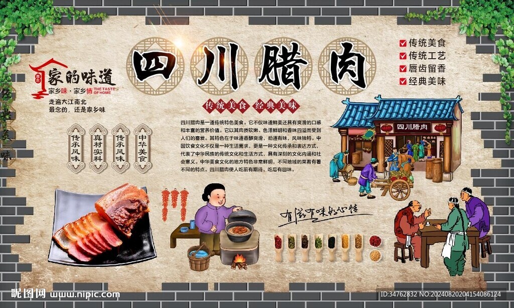 四川腊肉 