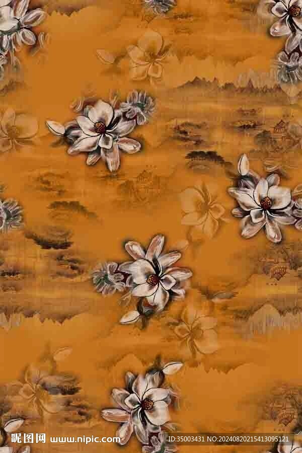 手绘花