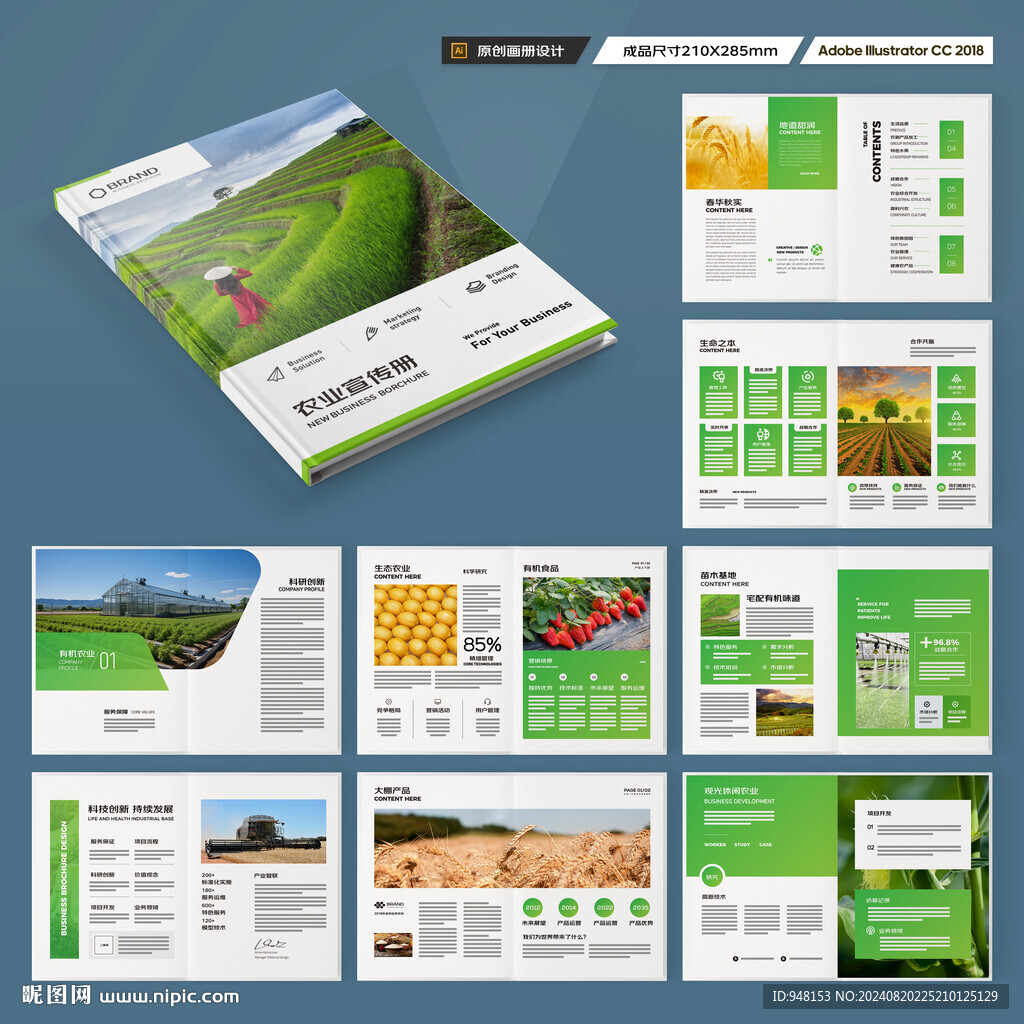 农业科技画册