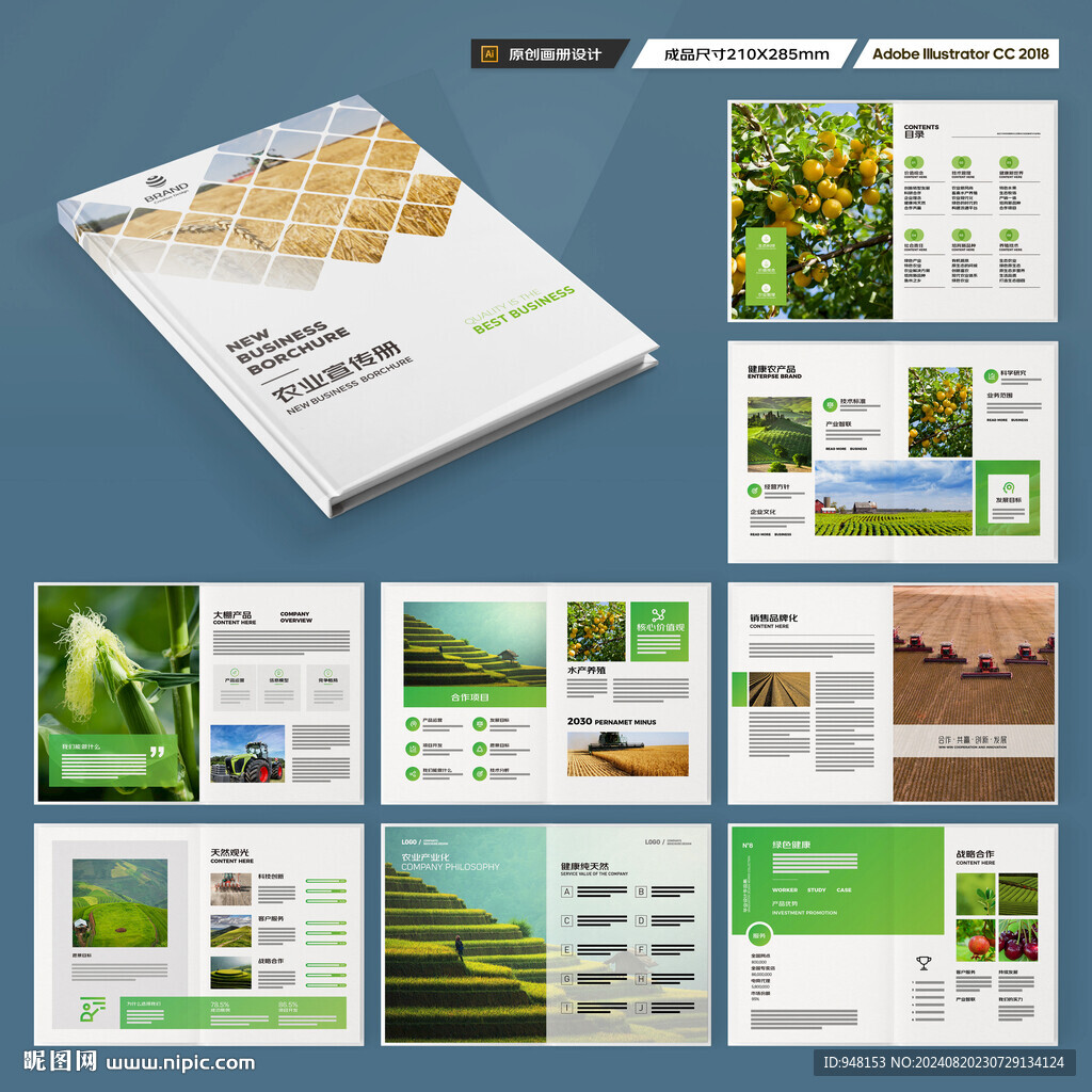 绿色农业画册