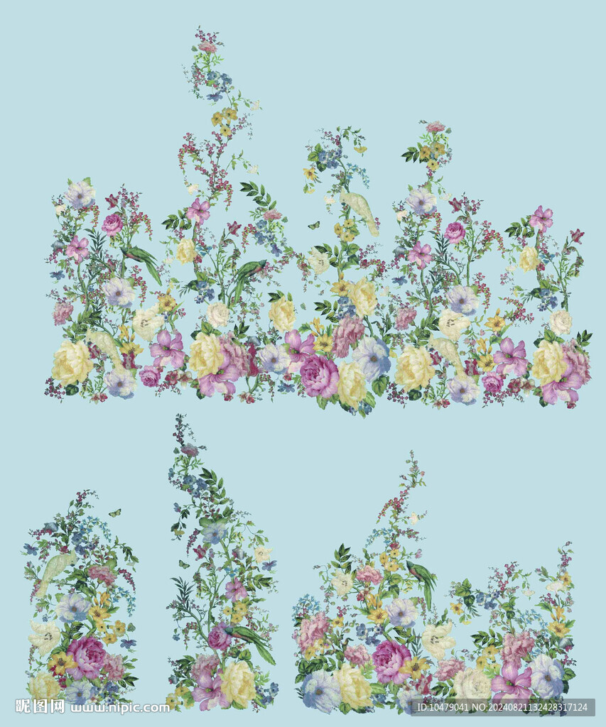定位花
