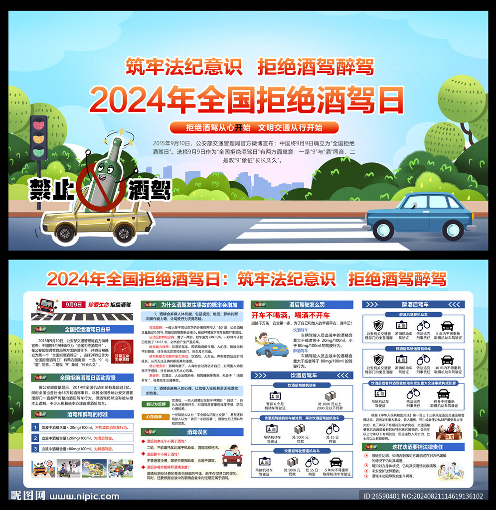 2024年全国拒绝酒驾日
