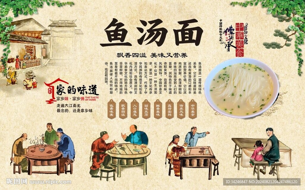 鱼汤面 