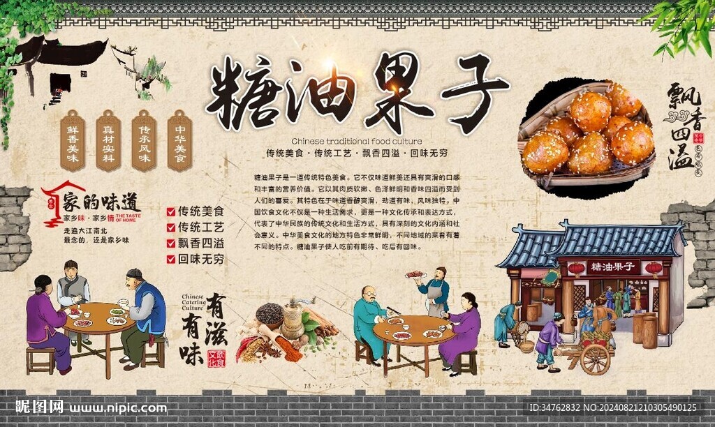 糖油果子 