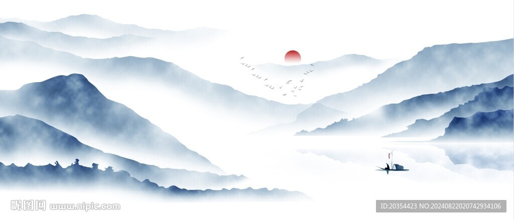 山水画