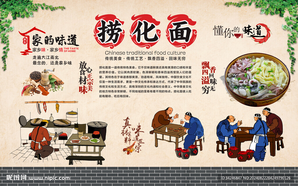 捞化面