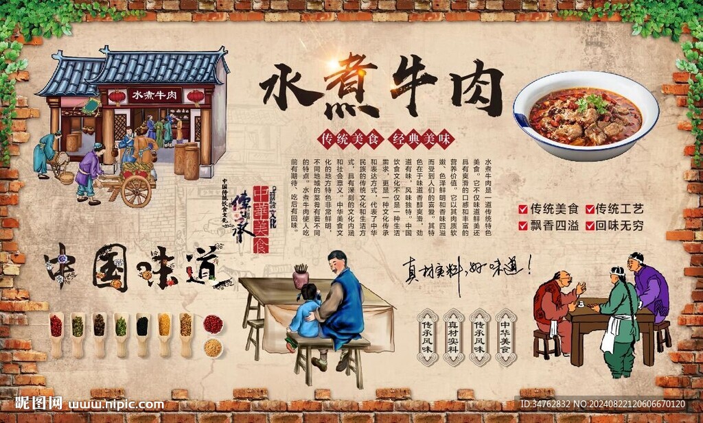 水煮牛肉 