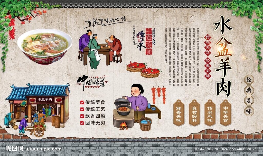 水盆羊肉 