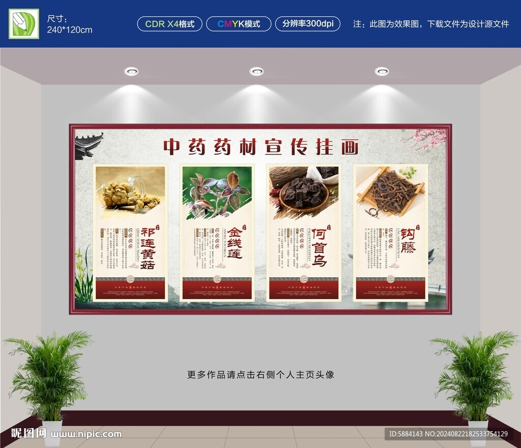 中药展板设计