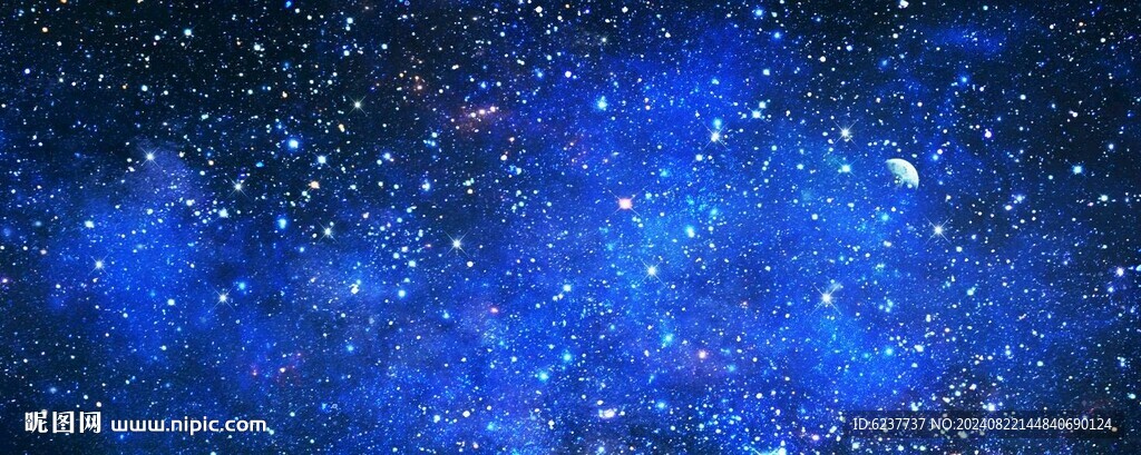 巨幅宇宙星空背景图